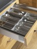 Cooke & Lewis Modern Cutlery Tray KP.C50.SS1 Brushed Stainless Steel 500mm | B & Q