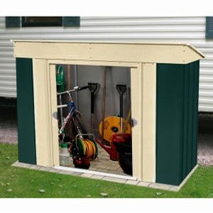 Canberra 6'X4' Low Pent Steel Storage Shed | DIY Tools