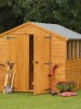 16×81 4.90×2.46m Larchlap Heavy Duty Workshop 168 Shed | ShedStore.co.uk
