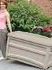 1.17 x 0.60m 310×2 Suncast Resin Wheeled Seat Deck Box | ShedStore.co.uk