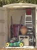 1.68 x 1.65m 56×55 Suncast Adlington One Plastic Shed | ShedStore.co.uk